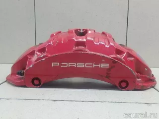 95B615123B VAG Суппорт тормозной передний левый Porsche Macan restailing Арт E95753152, вид 2
