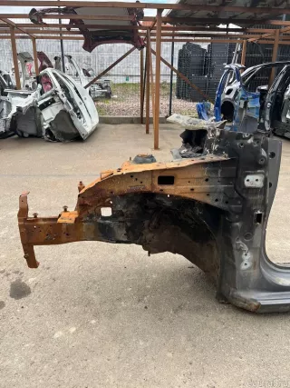 646054L000 Hyundai-Kia Лонжерон левый Hyundai Solaris 1 Арт E48591204, вид 5