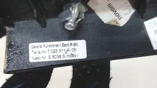 7025311 Панель передняя салона (торпедо) BMW 7 E65/E66 Арт 7781088, вид 3