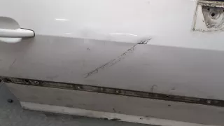 9004X6 Дверь передняя правая белая Peugeot 407 Арт 8970144, вид 2