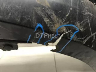 6265195F0B Бампер передний Nissan Almera Classic B10 Арт AM31646746, вид 8