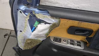67010SCAE00ZZ Дверь передняя правая синяя Honda CR-V 2 Арт 9155512, вид 3