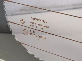 55369046AD Стекло заднее Jeep Commander Арт 20330589, вид 2