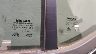 82301EB320 Стекло двери задней левой Nissan Navara D40 Арт 11364107, вид 4
