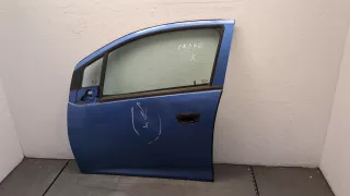 42349032 Дверь передняя левая синяя Chevrolet Spark M300 Арт 20219908, вид 1