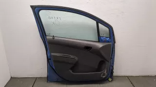 42349032 Дверь передняя левая синяя Chevrolet Spark M300 Арт 20219908, вид 2