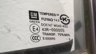 42349032 Дверь передняя левая синяя Chevrolet Spark M300 Арт 20219908, вид 4