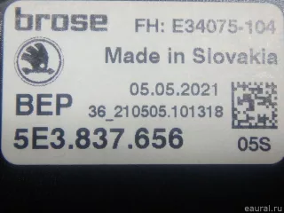 5E3837462 VAG Стеклоподъемник электр. передний правый Skoda Octavia A8 Арт E95708566, вид 4