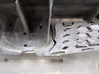 814820H010 Заглушка (решетка) в бампер передний Toyota Aygo 1 Арт 11369303, вид 4