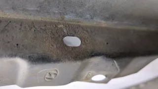 6632117320 Крыло переднее правое черное Hyundai Matrix Арт 20350567, вид 3
