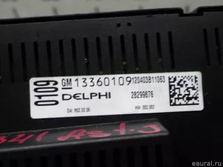 Блок управления климатической установкой Opel Astra J 2012г. 13360109 GM - Фото 6
