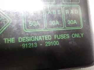 9121329100 Hyundai-Kia Крышка блока предохранителей Hyundai Lantra 2 Арт E52367649, вид 7