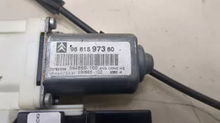 9681597380 Стеклоподъемник левый передний Citroen C5 1 Арт 20358902, вид 2