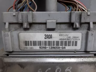 2AGA, 92AB12A650GA Блок управления двигателем Ford Escort 5 Арт 176134, вид 2