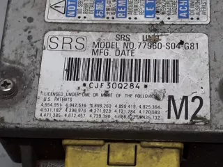 77960-s04-g81 Блок AirBag Honda Civic 6 Арт 181831, вид 2