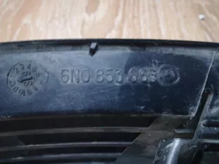 6N0853665 Заглушка (решетка) в бампер Volkswagen Polo 3 Арт 194986, вид 3