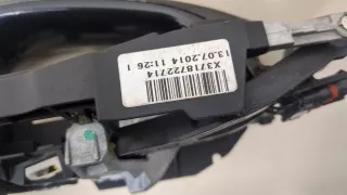 51227276241,7276241,51217231929,7231929 Ручка наружная задняя левая черная BMW 6 F06/F12/F13 Арт 20359085, вид 4