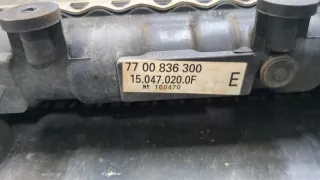7700836300 Радиатор основной Renault Clio 2 Арт 9401609, вид 3
