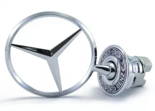 A 210 880 01 86, A 202 880 01 86 Эмблема Mercedes E W124 Арт car0210042_1, вид 1