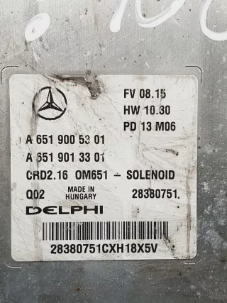 A6519005301 Блок управления двигателем Mercedes GLK X204 Арт AL13736548155, вид 3