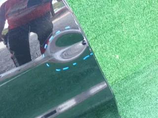 DRZWI,SAMOCHODOWE Дверь задняя правая BMW X3 G01 Арт AL14337344253, вид 4