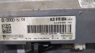 4L0919604,1049818 Дисплей Audi A6 C6 (S6,RS6) Арт 20101445, вид 3