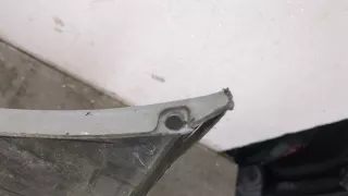  Заглушка (решетка) в бампер передний Subaru Impreza 2 Арт 11385224, вид 2