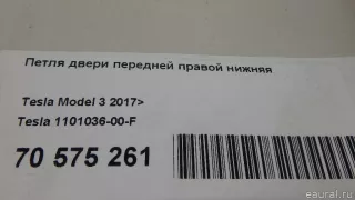 110103600F Tesla Петля двери передней правой нижняя Tesla model 3 Арт E70575261, вид 8