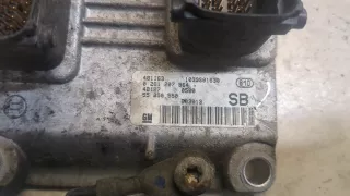 Блок управления двигателем Opel Agila 1 2004г. 55350550,0261207964 - Фото 2