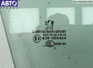  Стекло двери передней правой Peugeot 207 Арт 55071053, вид 2