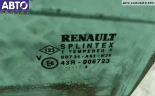 43R-006723 Стекло двери задней левой Renault Scenic 1 Арт 54823998, вид 2