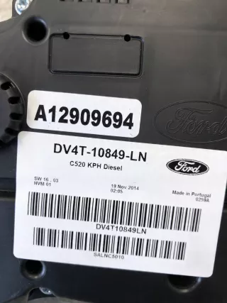 DV4T-10849-LN,LICZNIK,ZEGARY Щиток приборов (приборная панель) Ford Kuga 2 Арт AL13961366700, вид 6