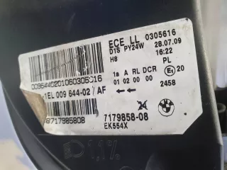 1EL009644-02,7179858-08 Фара передняя (комплект) BMW X6 E71/E72 Арт AL14082097480, вид 6