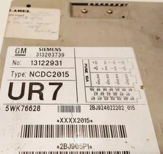 13122931 Магнитола (аудио система) Opel Vectra C  Арт AL14598380471, вид 5