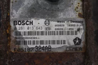 P05187324AB Блок управления двигателем Jeep Grand Cherokee III (WK) Арт AL14734371131, вид 4