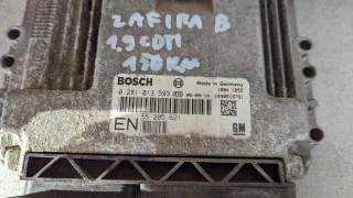0281013593 Блок управления двигателем Opel Zafira B Арт AL14991201248, вид 2