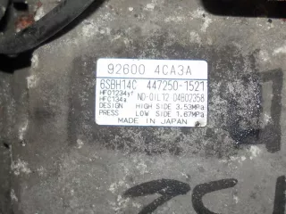 926004CA3A,447250-1521,6SBH14C Компрессор кондиционера Nissan X-Trail T32 Арт AL15140436447, вид 5