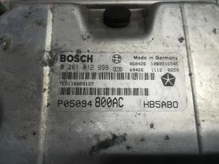 0281012999, P05094800AC Блок управления двигателем Chrysler Voyager 4 Арт 1_2509, вид 2