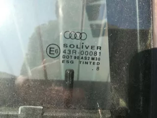  Стекло двери задней правой Audi A6 C5 (S6,RS6) Арт 1_13316, вид 2
