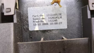 13122971,332614130 Кулиса Opel Meriva 1 Арт 20381588, вид 4