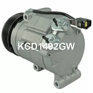 KCD1492BZ,KCD1492GW,KCD1492YU,21910811101200,21910811101220,2191811101220,8450020034,8450077031 Компрессор кондиционера Lada KALINA 2 Арт А2223169368-2, вид 2