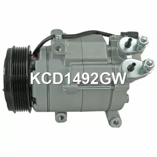 KCD1492BZ,KCD1492GW,KCD1492YU,21910811101200,21910811101220,2191811101220,8450020034,8450077031 Компрессор кондиционера Lada KALINA 2 Арт А2223169368-2, вид 6