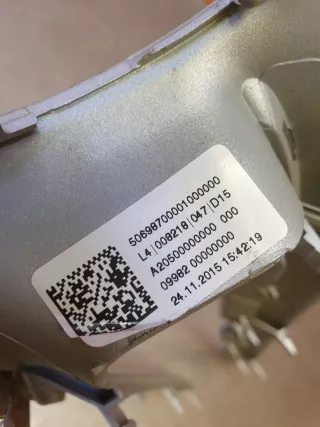 A2058880160, 9 накладка решетки радиатора Mercedes C W205 Арт 307834PM, вид 10