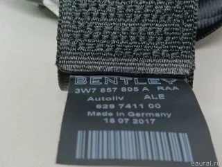 3W7857805ARAA VAG Ремень безопасности с пиропатроном Bentley Continental 4 Арт E103029342, вид 9