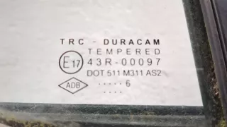 823005206R Стекло двери задней правой Dacia Sandero 2 restailing Арт 11365602, вид 4