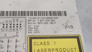8P0035186P Магнитола (аудио система) Audi A3 8P Арт 8884062, вид 2