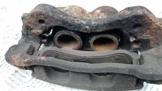  Суппорт тормозной передний правый Ford Transit 3 restailing Арт 2EP05N701, вид 4