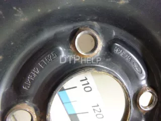 1064104 Диск колесный железо Ford Fiesta 4 Арт AM23783559, вид 2