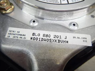 8L0880201CAQ4 Подушка безопасности в рулевое колесо Audi A3 8L Арт AM95380419, вид 10