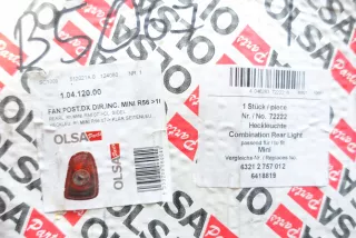 OL1.04.120.00 Фонарь задний правый MINI Cooper R56 Арт AL15141135763, вид 7